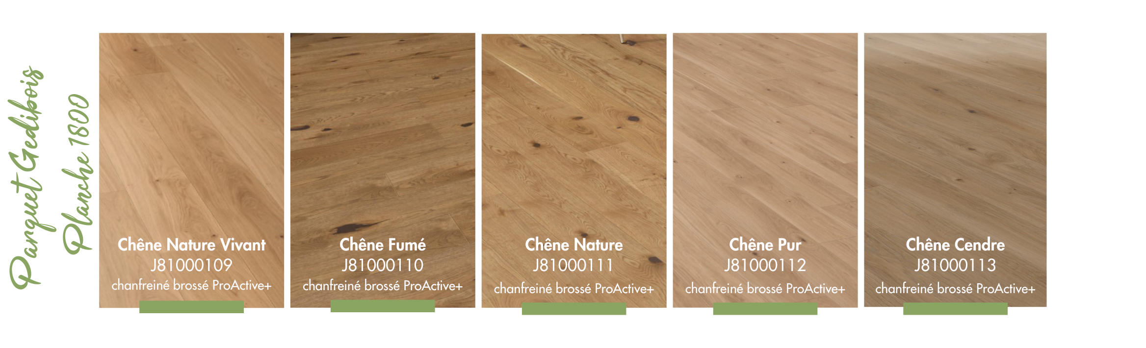 Collection Parquet 1800 Gedibois